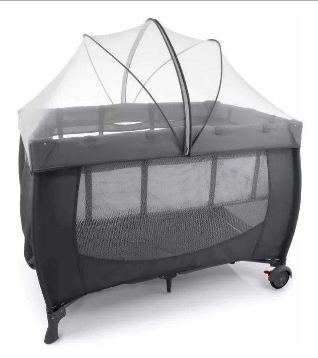 Berço portátil stelle infantil para bebê - Novo - Foto 3