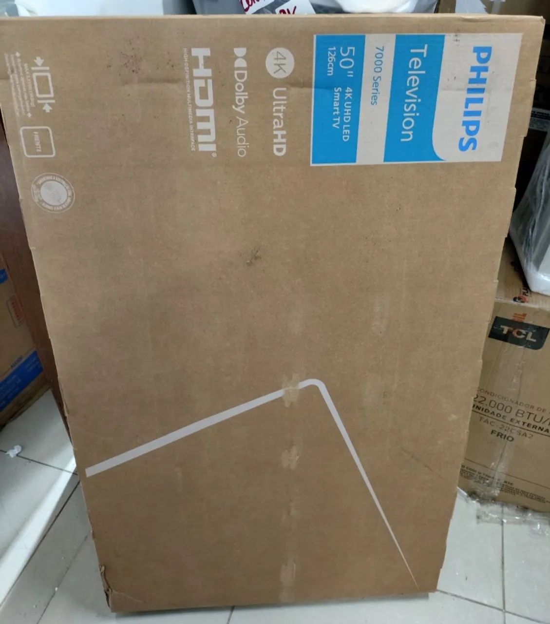 SmartTV Philips 50 polegadas+ Novo + Nota + Garantia+ Cartão 12x!! - Foto 2