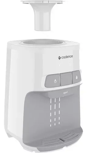 Bebedouro de mesa Cadence gela água refrigerado elétrico galão Aguô Bivolt