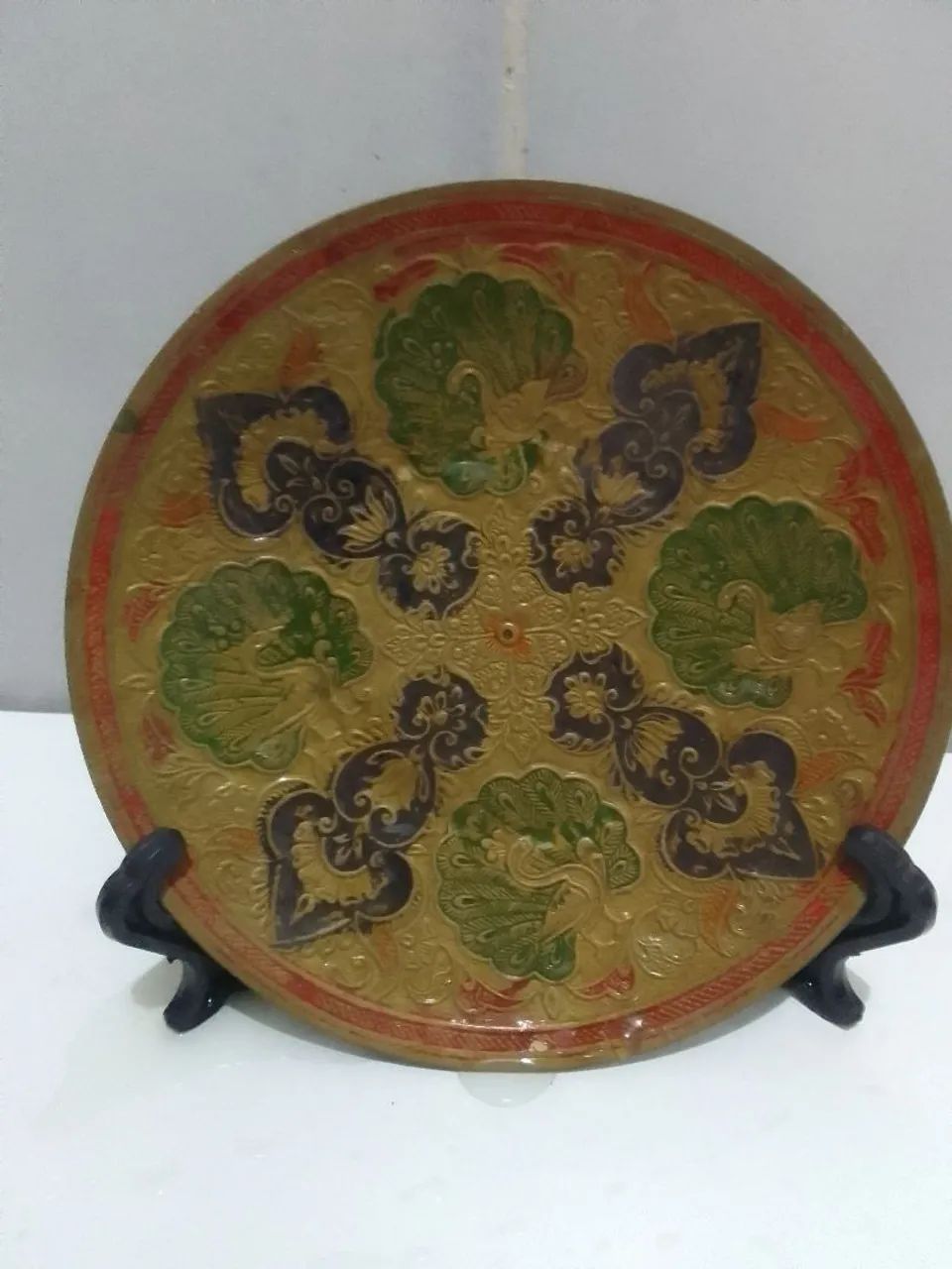 Prato decorativo oriental