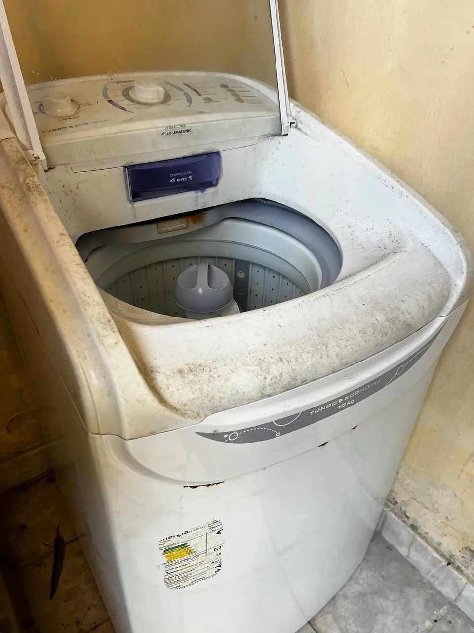 Máquina de lavar com defeito. - Foto 4