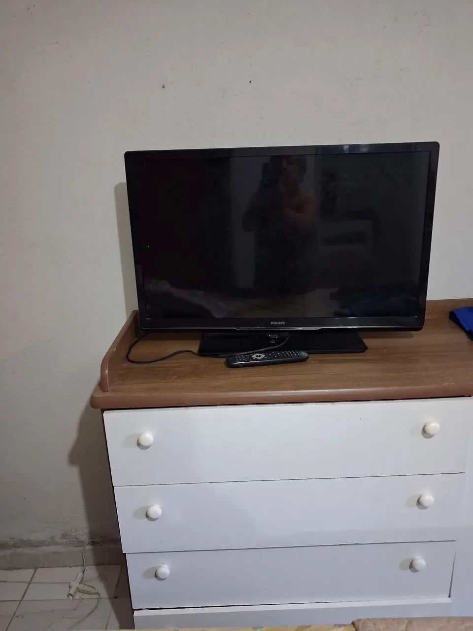 TV com defeito