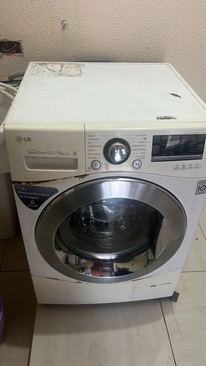 Máquina lava e seca LG 10 KG 