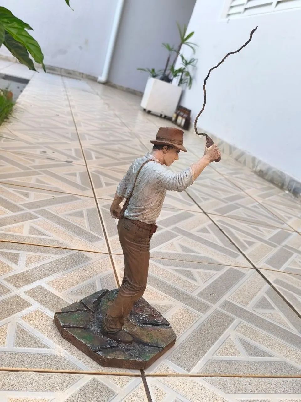 Indiana Jones Estatueta e Box de dvd's  - Foto 2