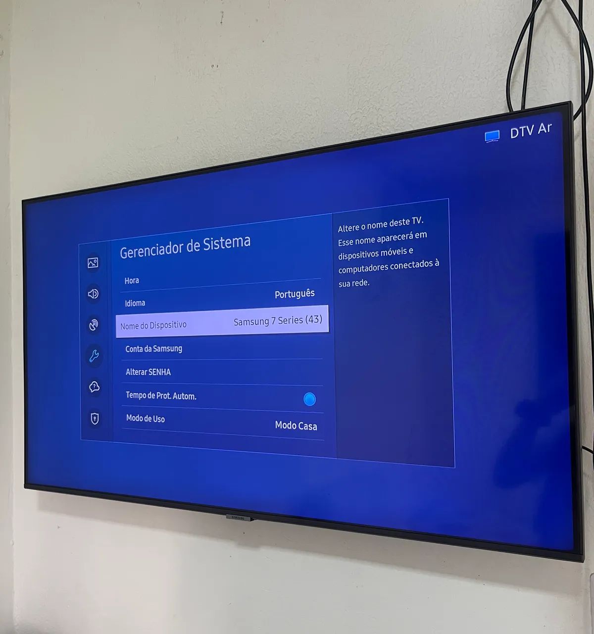 Tv Smart Samsung 43 polegadas 7 series  - Foto 2