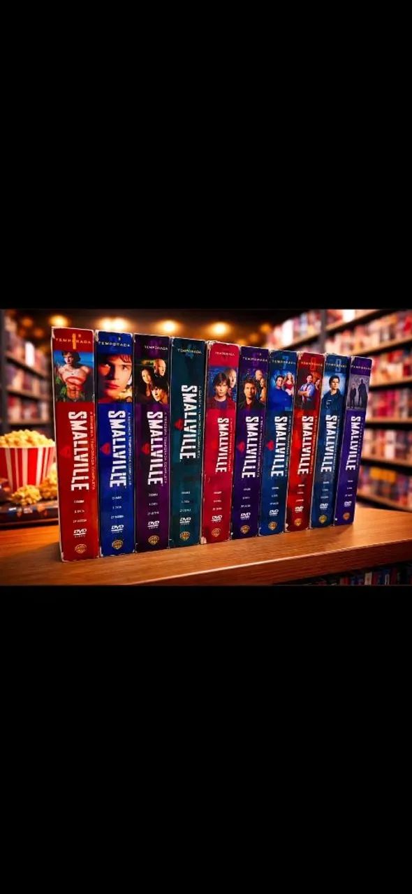 Smallville Coleção Série Completa DVD