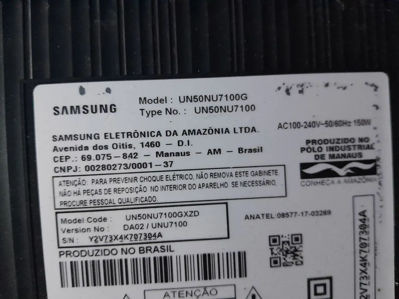 Tv Smart 50 4K Samsung COM DEFEITO  - Foto 4
