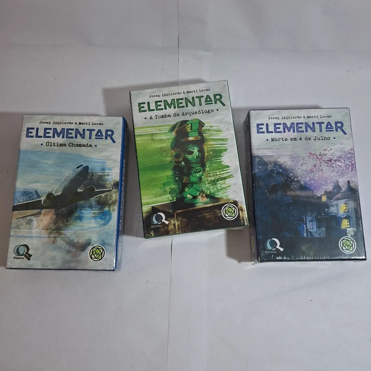 3 Jogos Lacrados Elementar da Grok