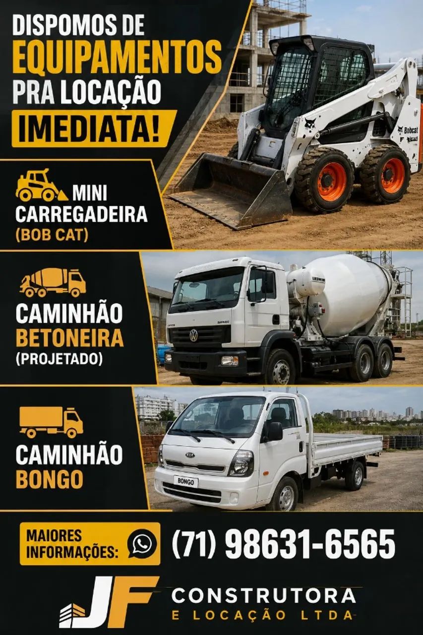LOCAÇÃO EQUIPAMENTOS/VEÍCULOS