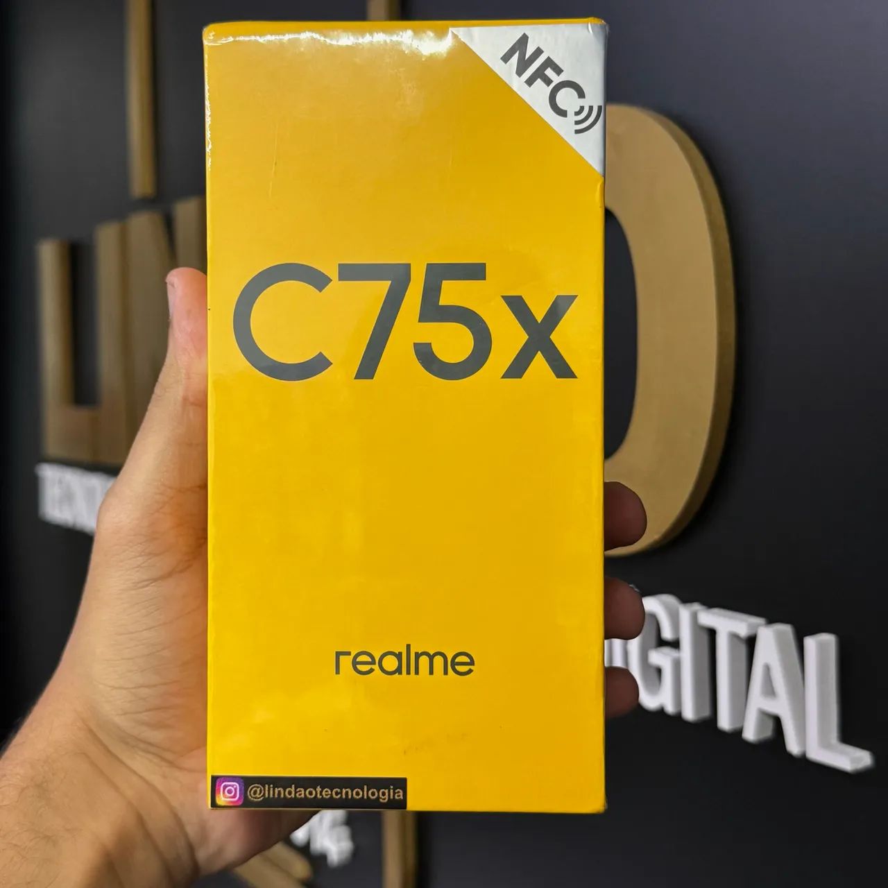 LOJA FÍSICA. REALME C75X 256GB 8GB | NOVOS LACRADOS BOLETO PARA