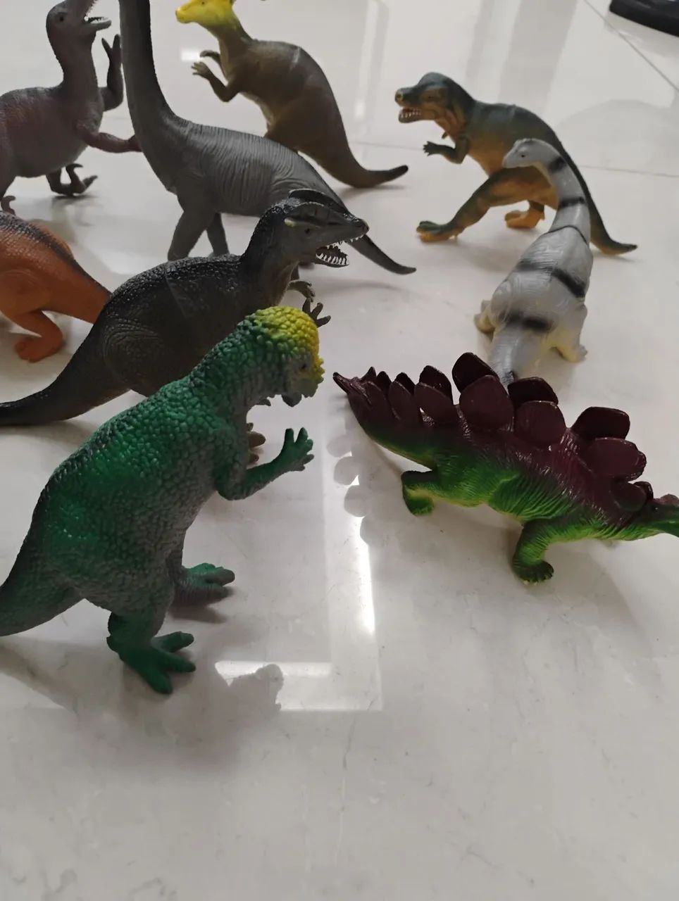 Kit 10 Dinossauros Grande - Foto 3