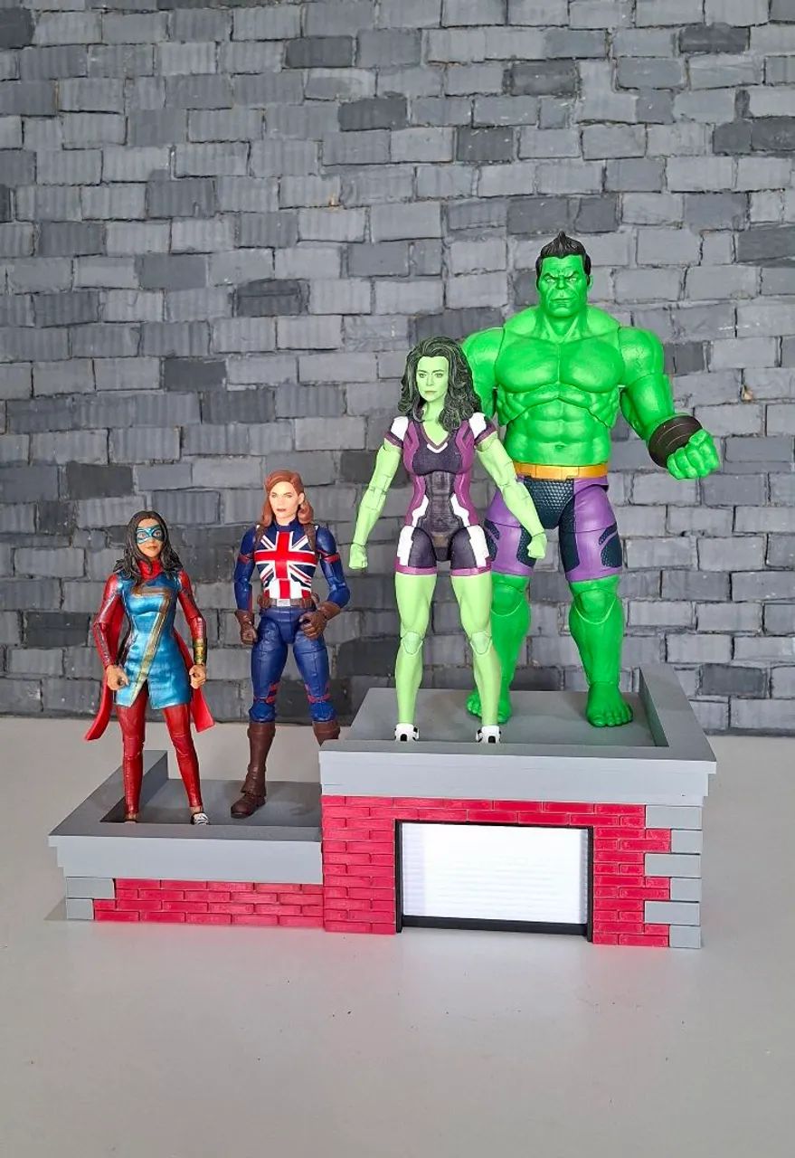 Marvel Legends Diorama Predio parte Média e Pequena - Foto 4