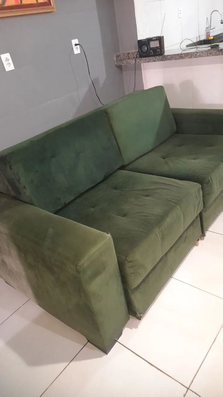 Sofá retrátil chama no zap *  - Foto 5