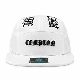 Boné Compton 5panel West-side Branco - Foto 2