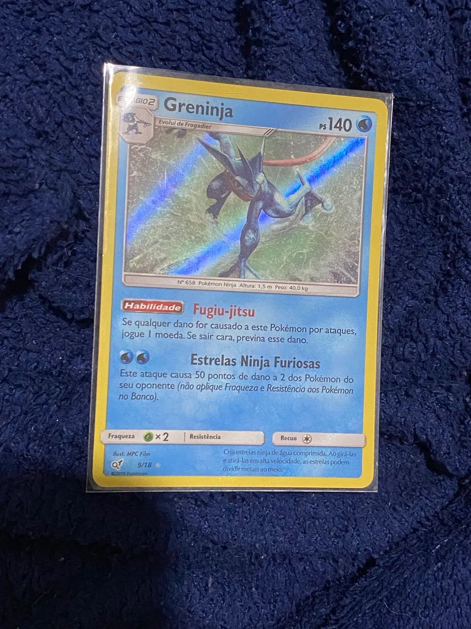 Carta Pokémon greninja