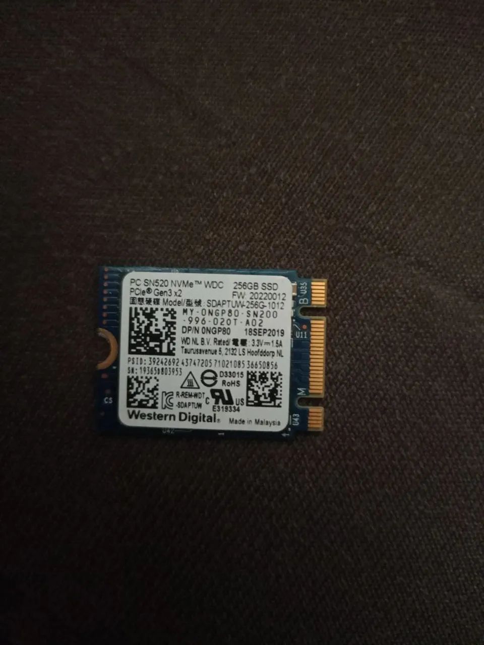 SSD M2 256 gigas gen3x2 ideal para mini PCs  - Foto 2