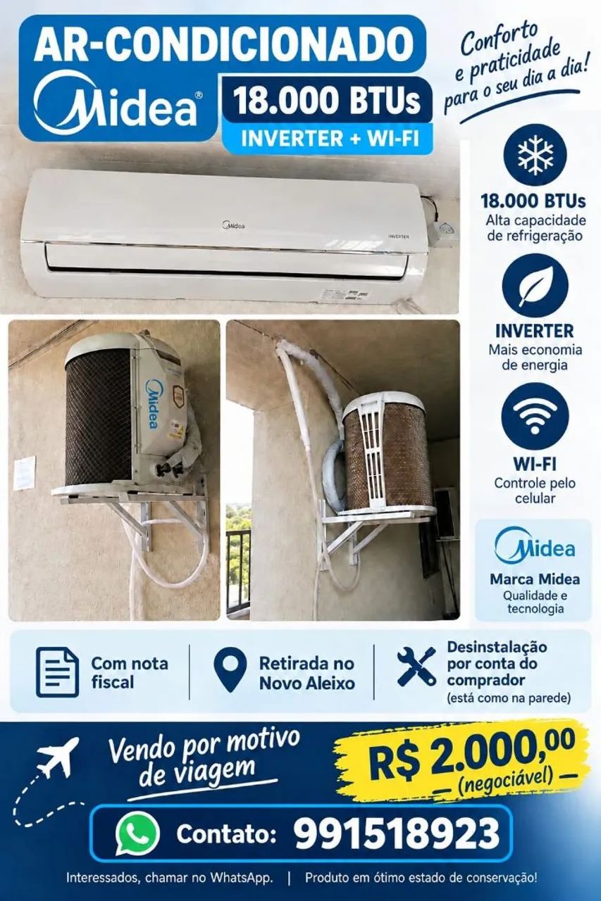 Ar condicionado Midea 