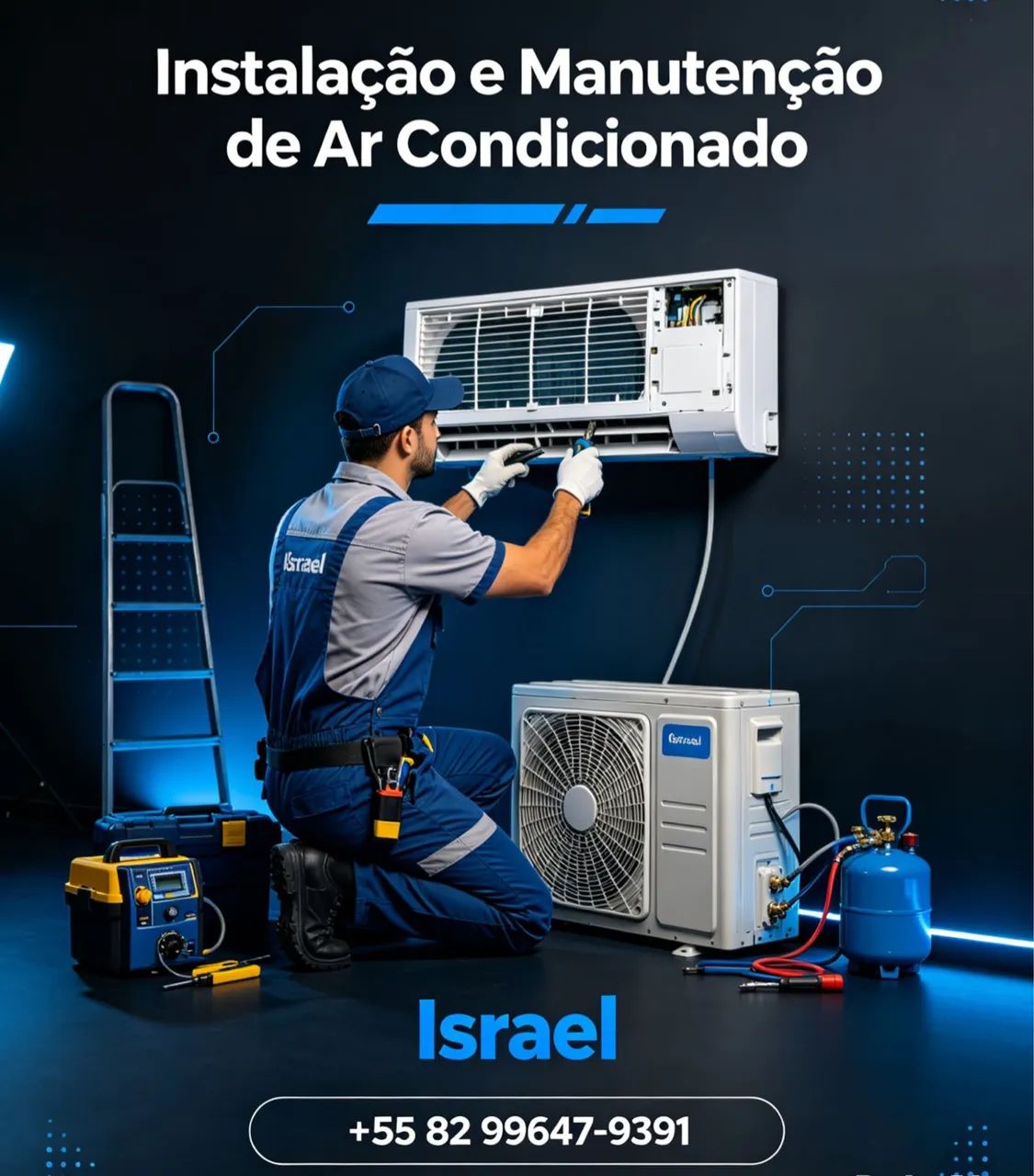 Instalação e manutenção de ar condicionado