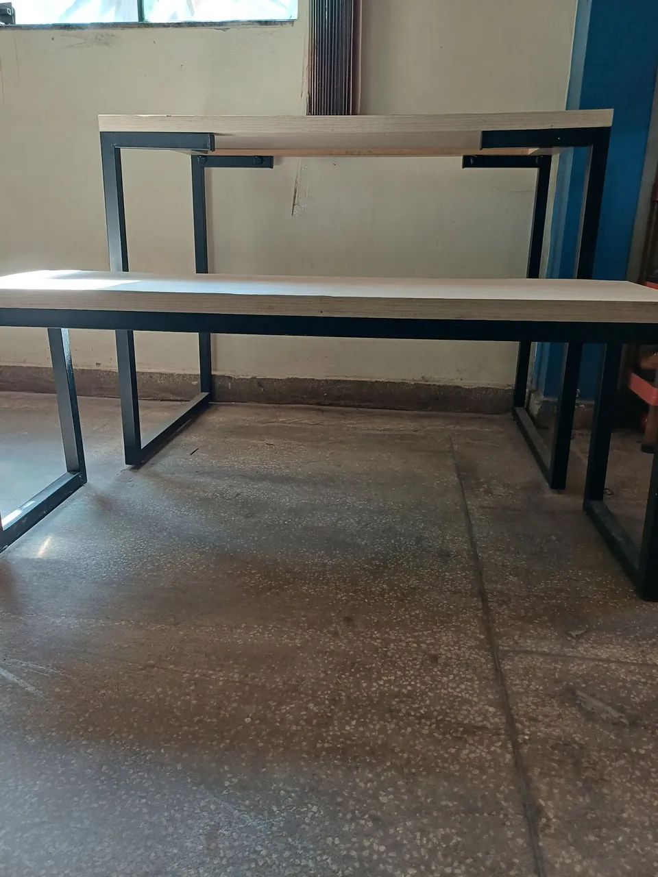 Banco e mesa metalon , reforçados. - Foto 3