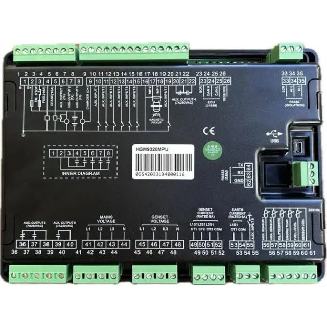 Módulo de Comando para Gerador USCA HGM9320MPU Smartgen - Foto 2