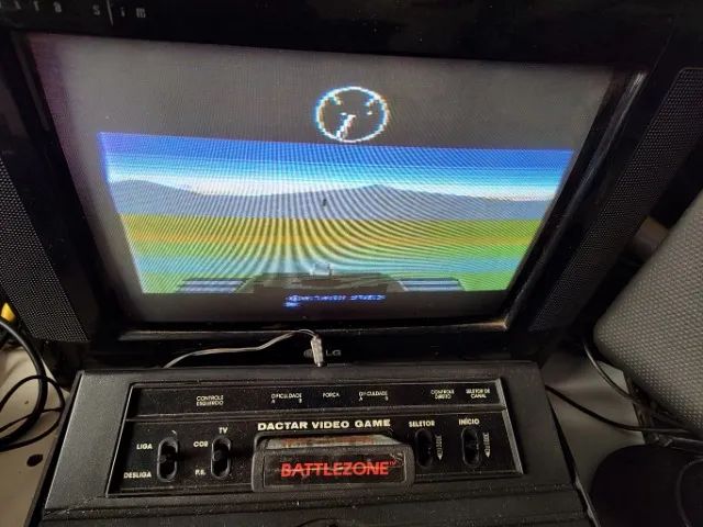 Battlezone - Cartucho Original Com Desgastes Atari  - Foto 4