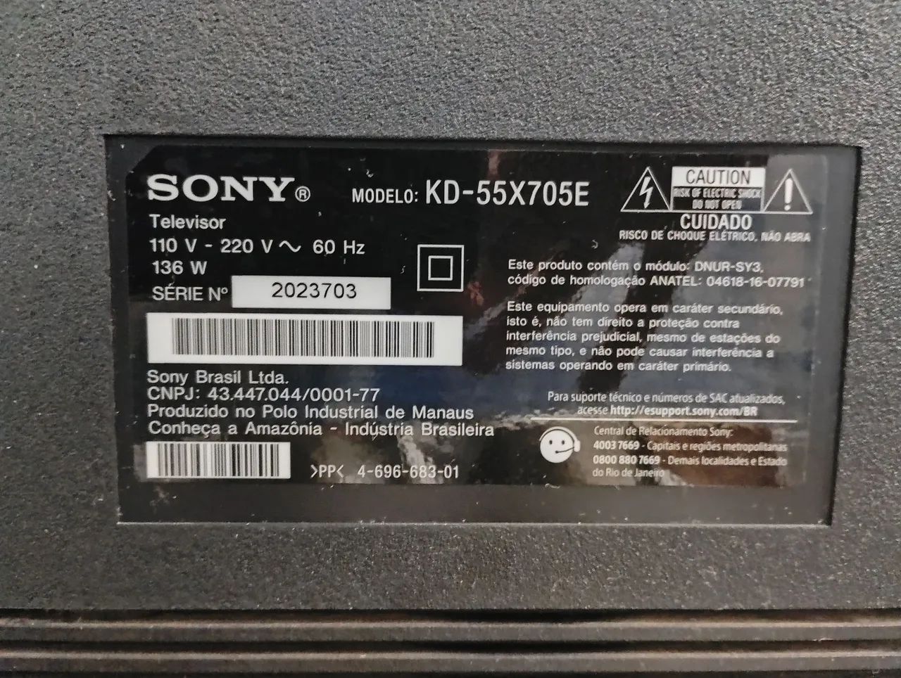 TV Sony 55 polegadas  - Foto 2