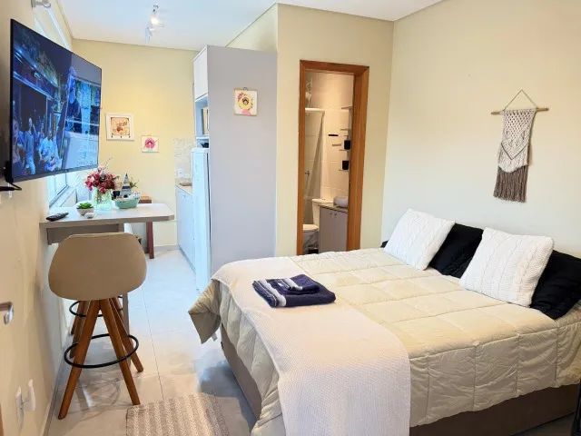 Studio mobiliado para locação 21m² Campeche Sul, R$ 2.500/mês
