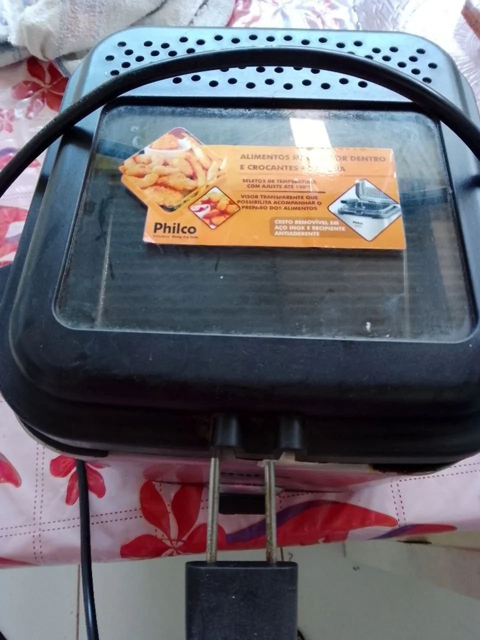 Fritadeira elétrica com óleo Philco  - Foto 6