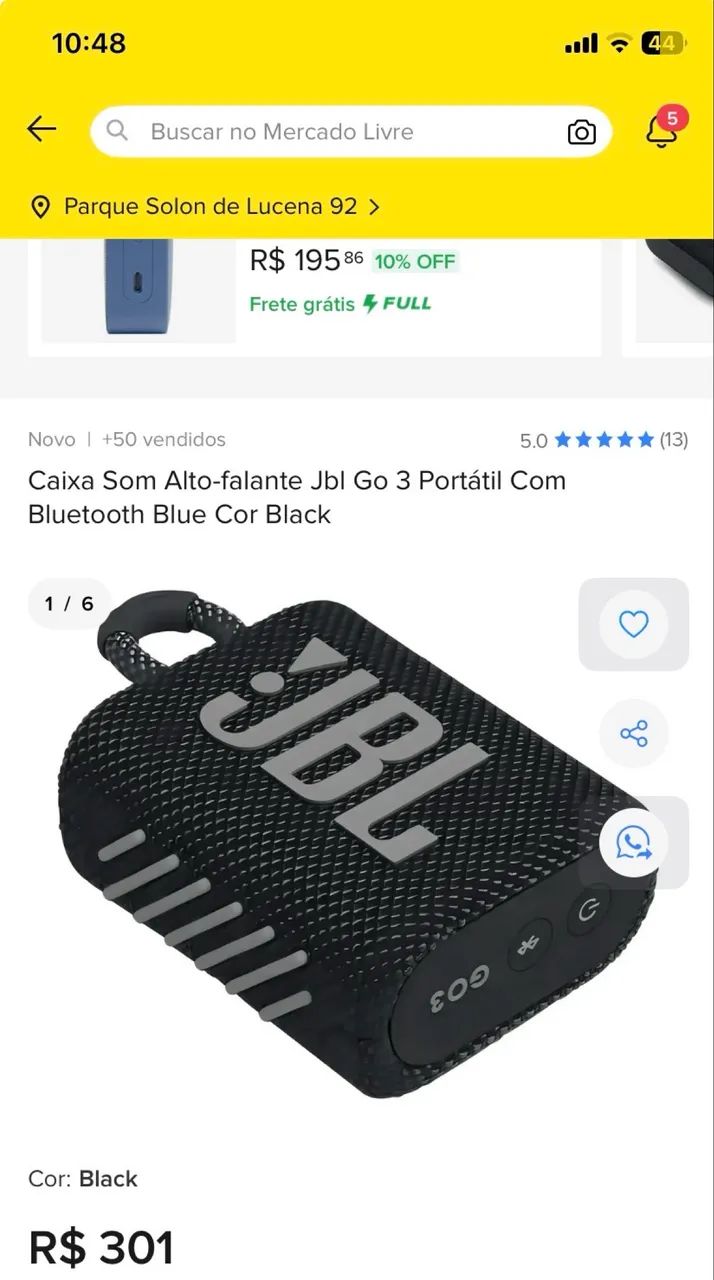 Caixinha de JBL G3 - Foto 4