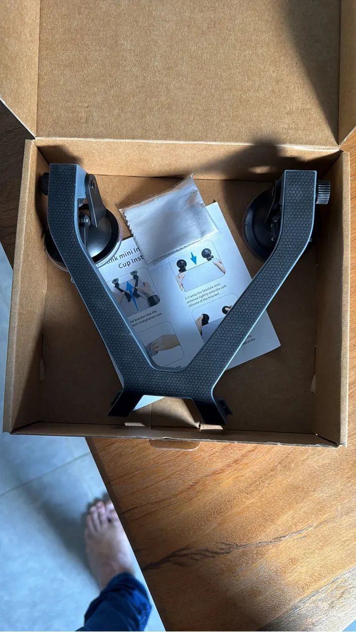 Vendo suporte painel Starlink mini - Foto 3