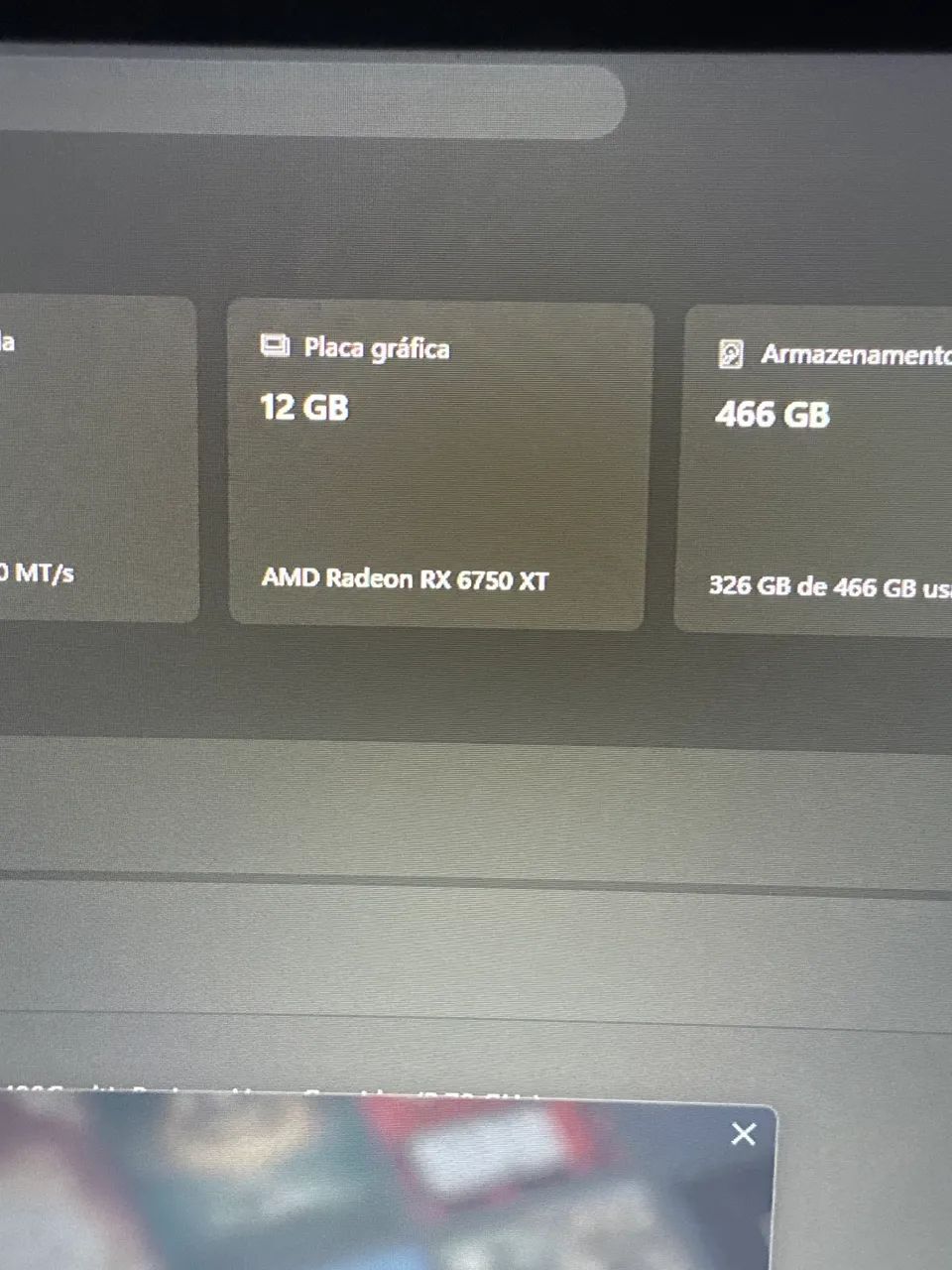 Placa de vídeo AMD RX 6750XT 12gb - Foto 2