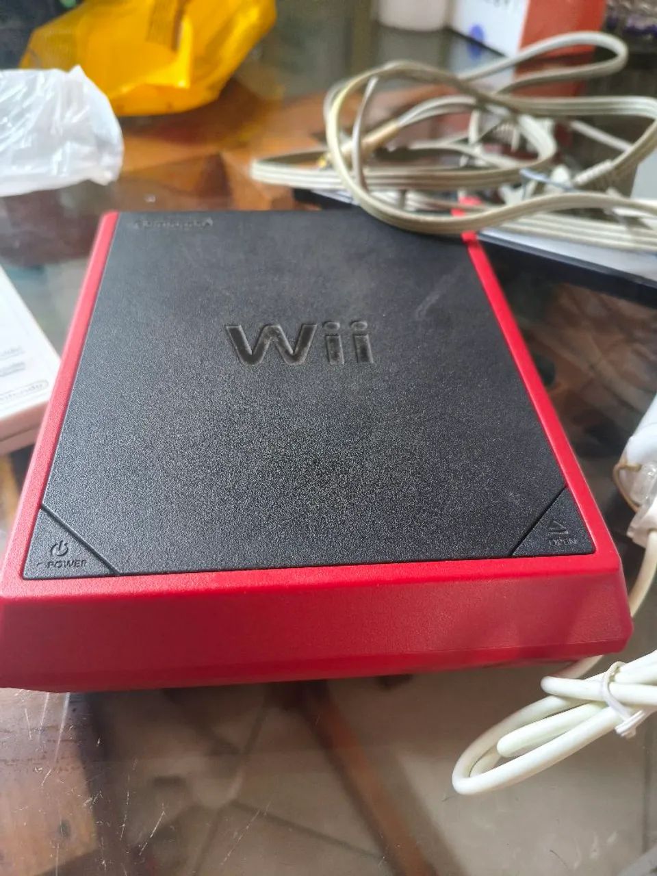 Nintendo wii vermelho mini