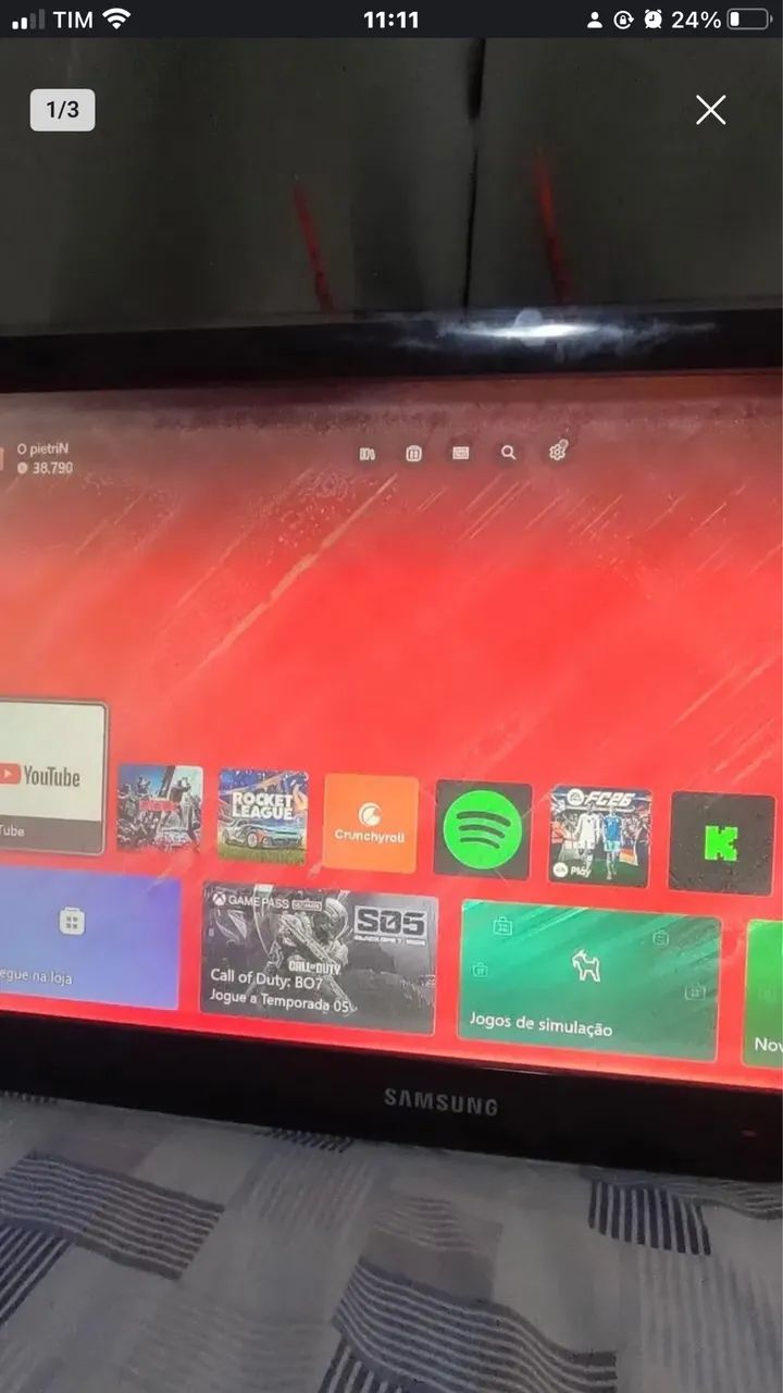 Monitor Samsung 24" Full HD P2470HM HDMI