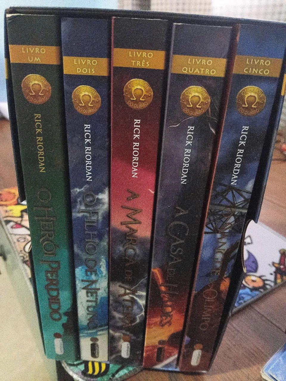 Box completo Heróis do Olimpo