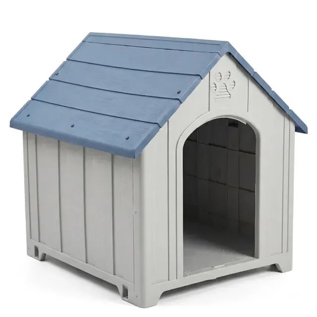 Casa Casinha para Cachorro Extra Grande Resistente Impermeável Fácil Montagem Syberflex