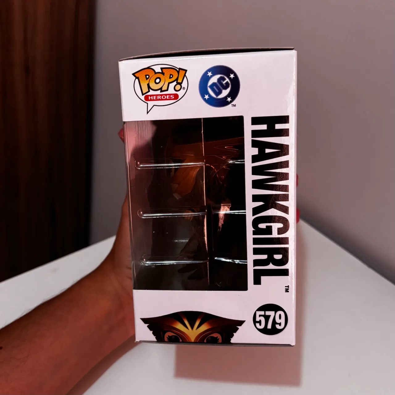 Funko Pop Hawkgirl - Mulher Gavião - 579 - Superman - Original - Foto 4