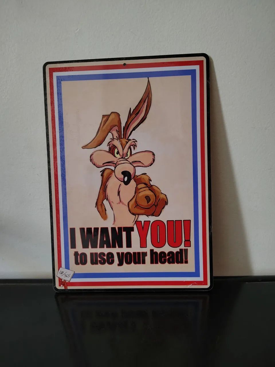 placa decorativa wile e. coyote - Foto 2