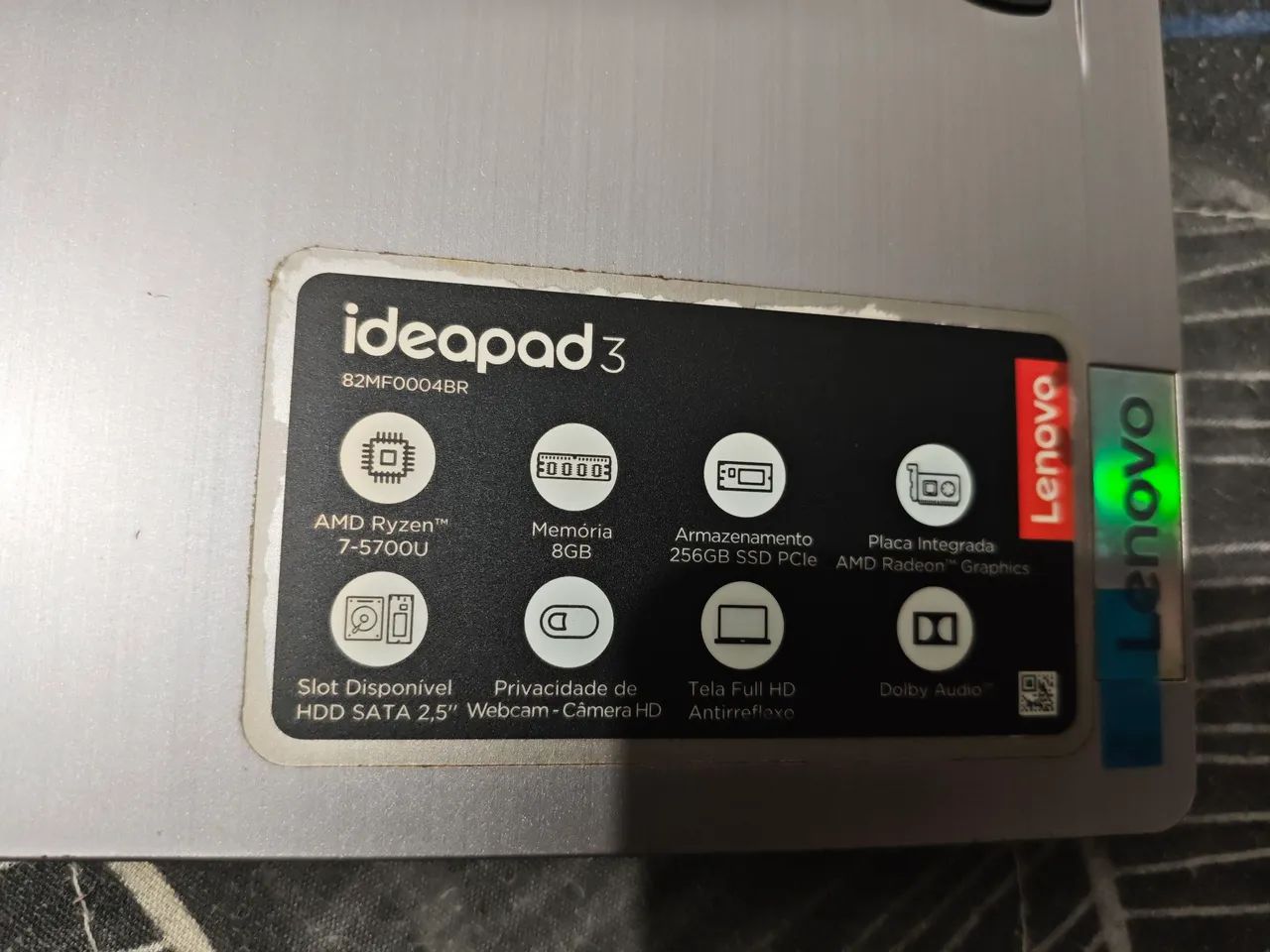 Notebook Lenovo IdeaPad 3 - Foto 3