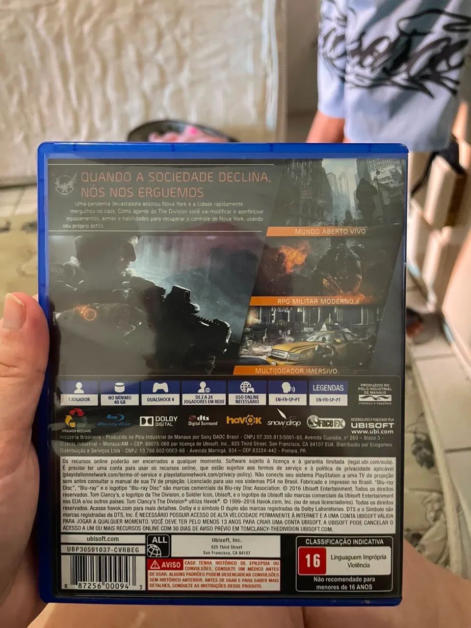 Jogo de  ps4/ps5 the division - Foto 3