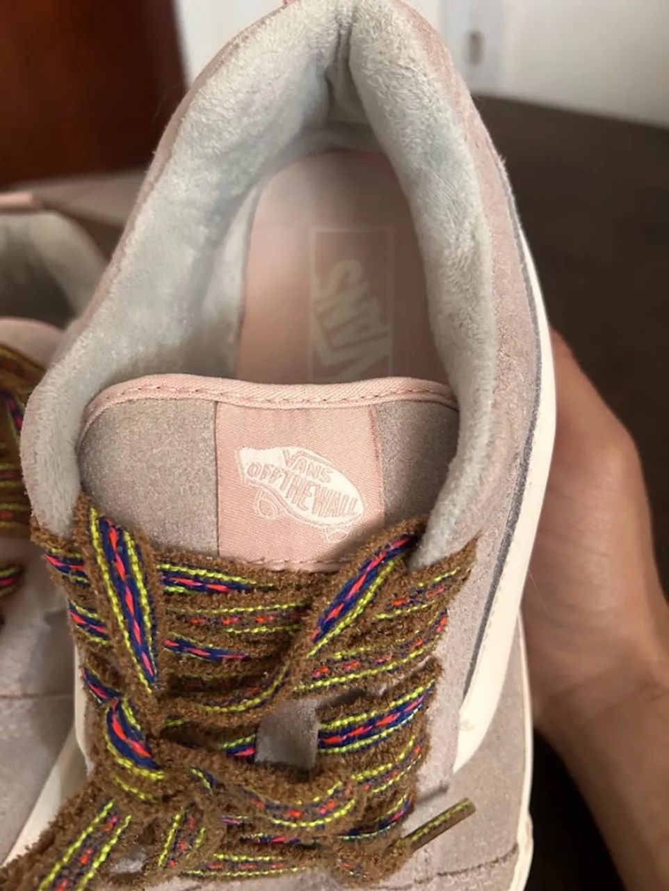  Vans KNU Stack ?Pink Multi-Color Laces? - Foto 5