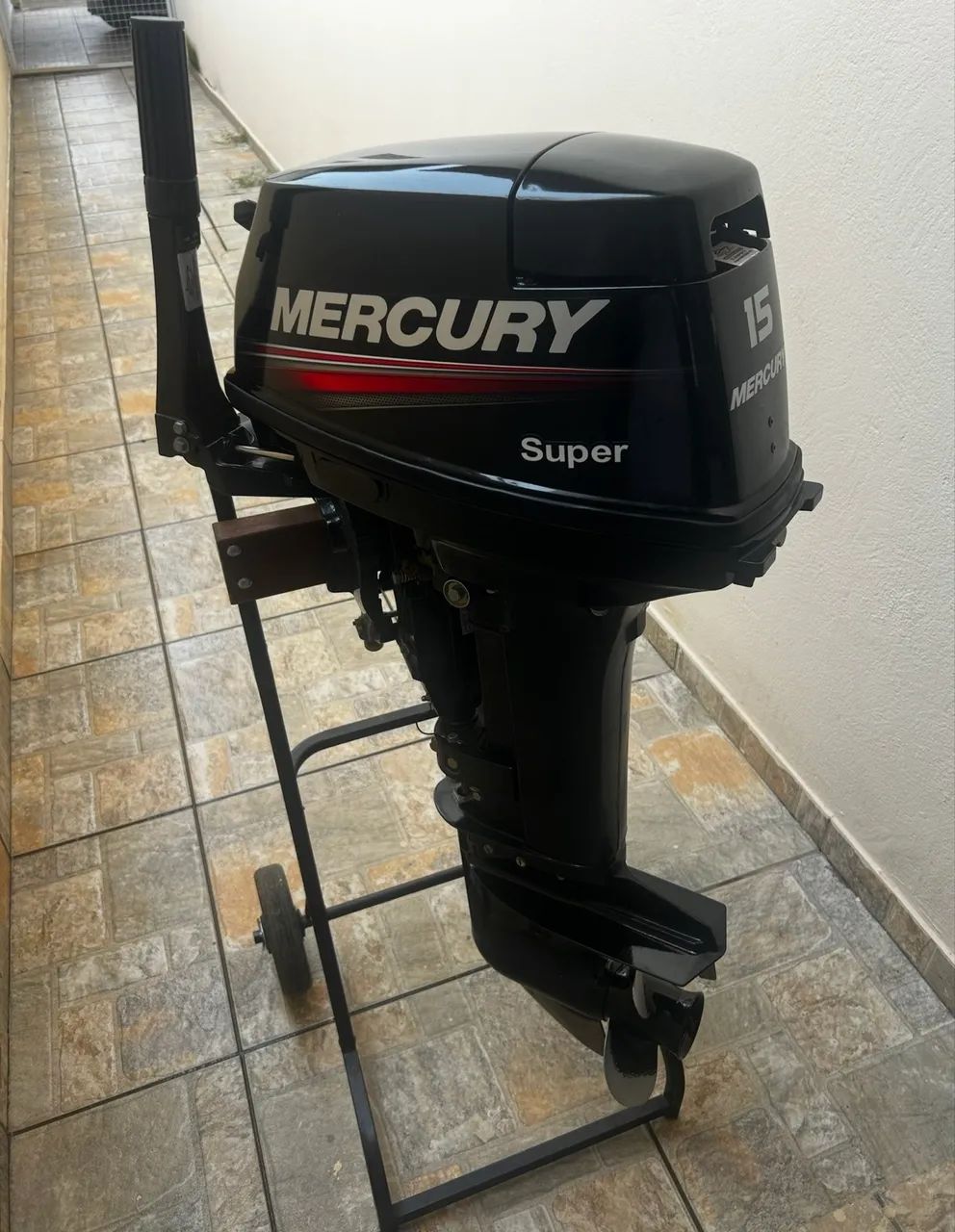 Motor de polpa Mercury super 15 hp - Foto 2