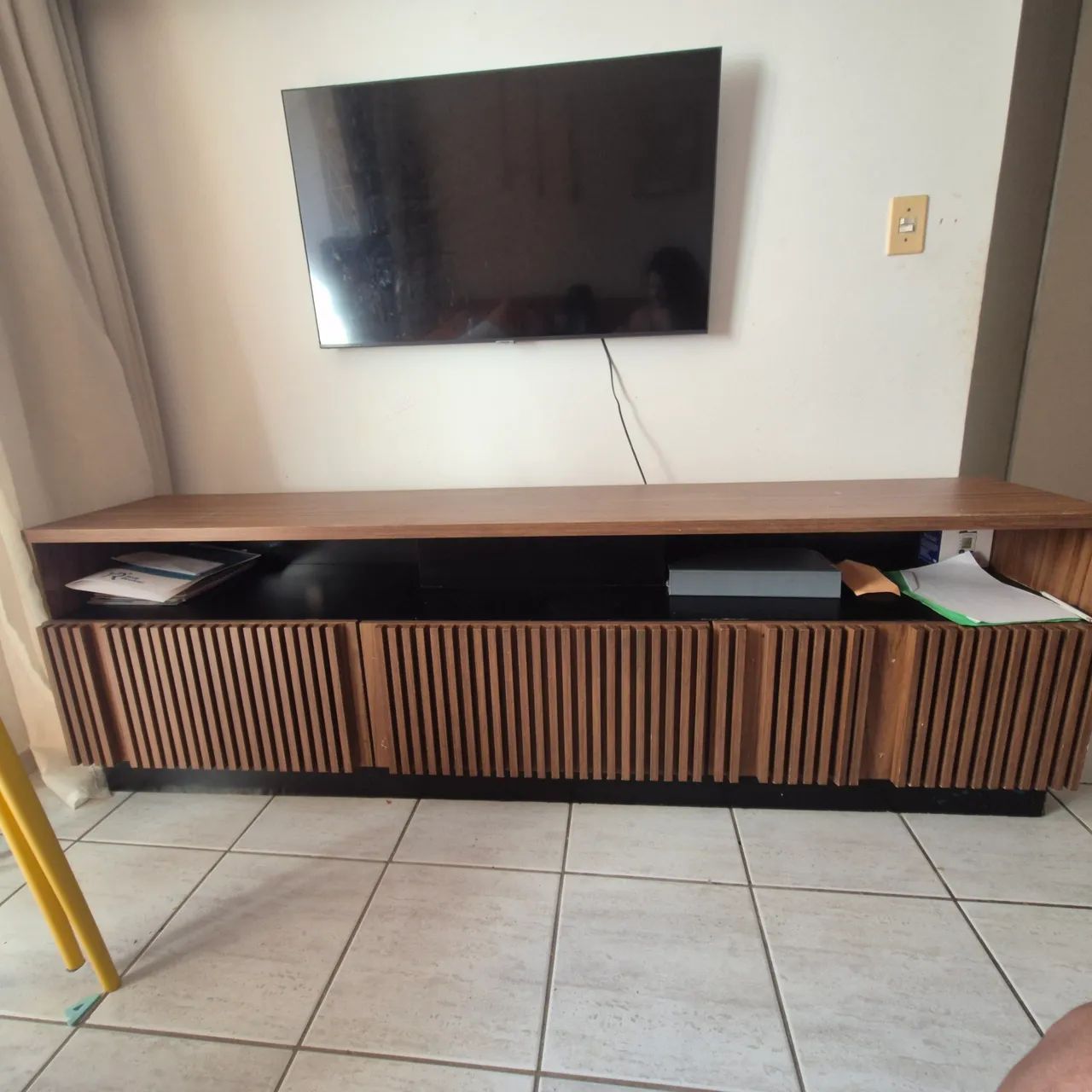 Rack para TV mdp 2 metros
