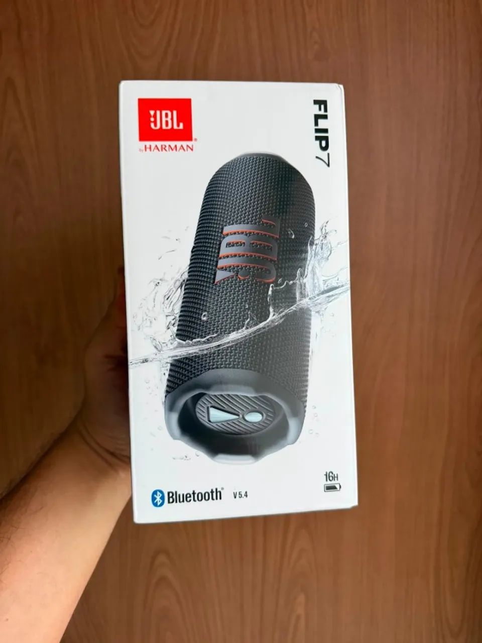 Caixa De Som Bluetooth Jbl Flip 7 Preta
