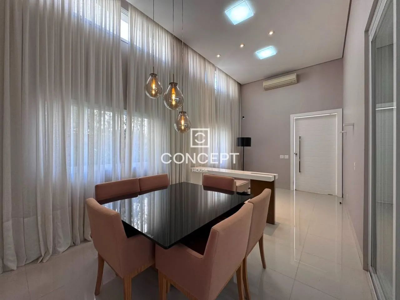 CASA TÉRREA NO ALPHAVILLE 2 SEMI MOBILIADA 3 SUÍTES COM 190 M², ESPAÇO GOURMET - Foto 2