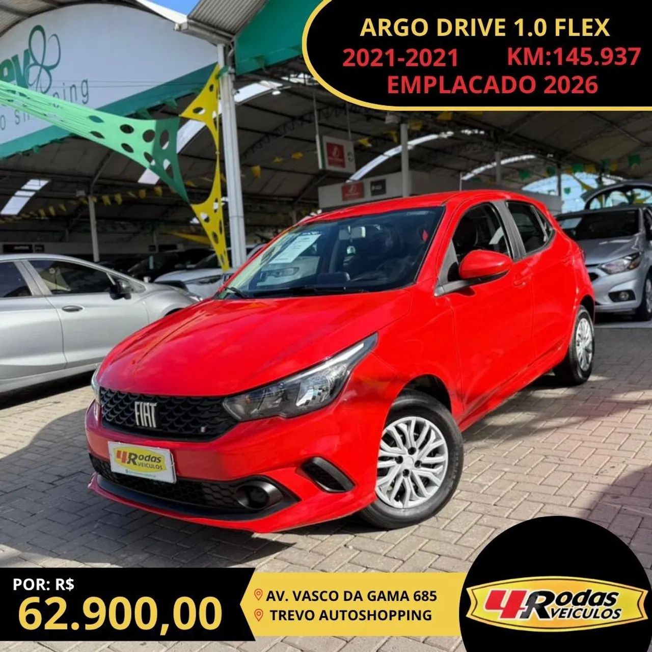 Fiat Argo ARGO DRIVE 1.0 6V Flex 2021