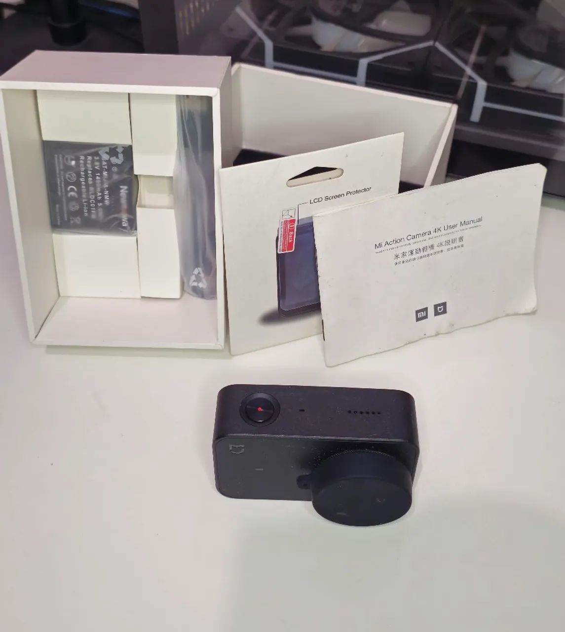Camera Xiaomi 4K Tipo Gopro + Kit Completo + 3 Baterias + 128GB