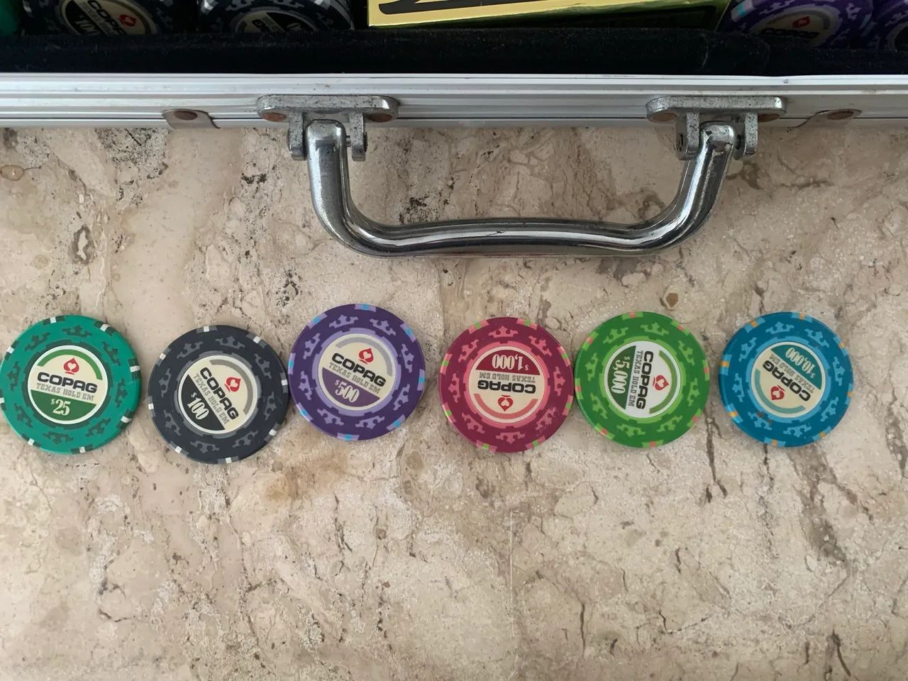 500 Fichas de Poker Copag - Foto 2