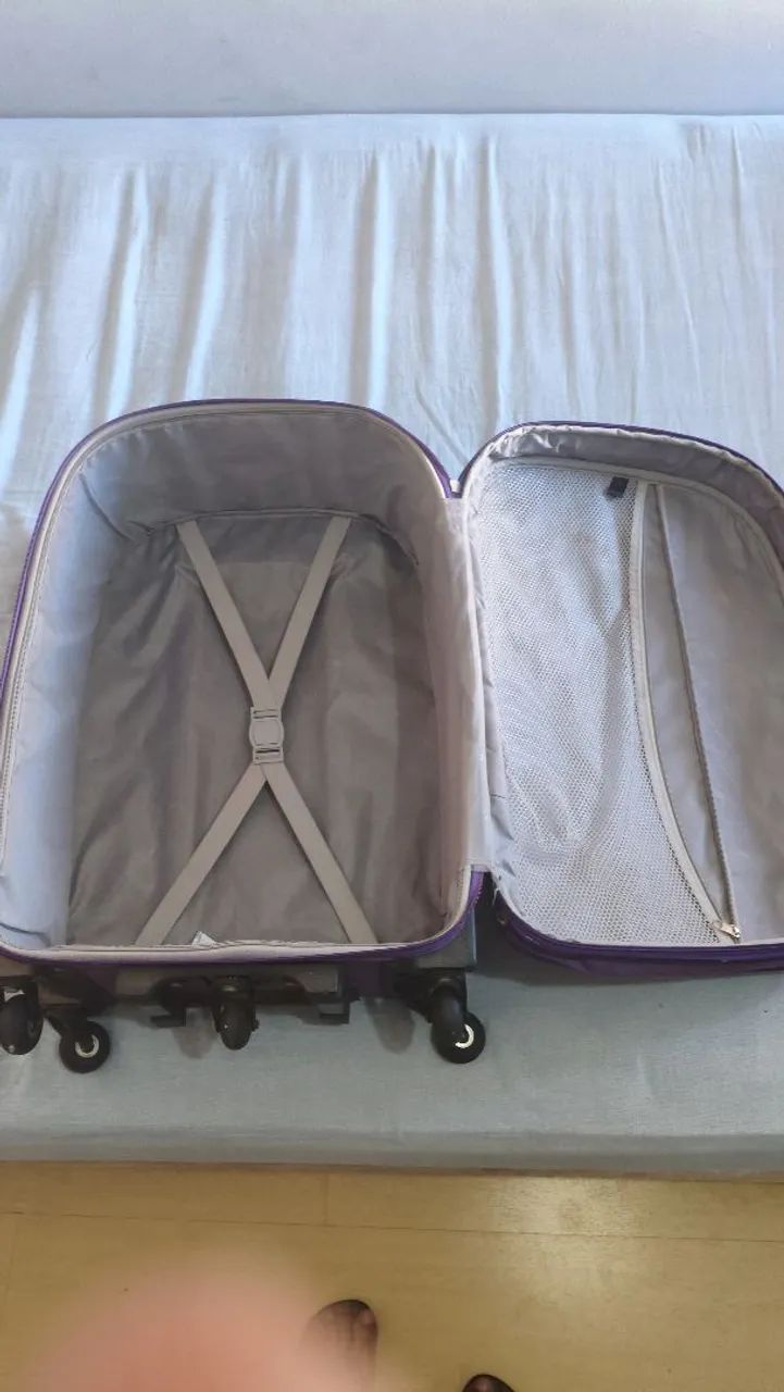 Mala viagem Santino 23kg trava com chave - Foto 2
