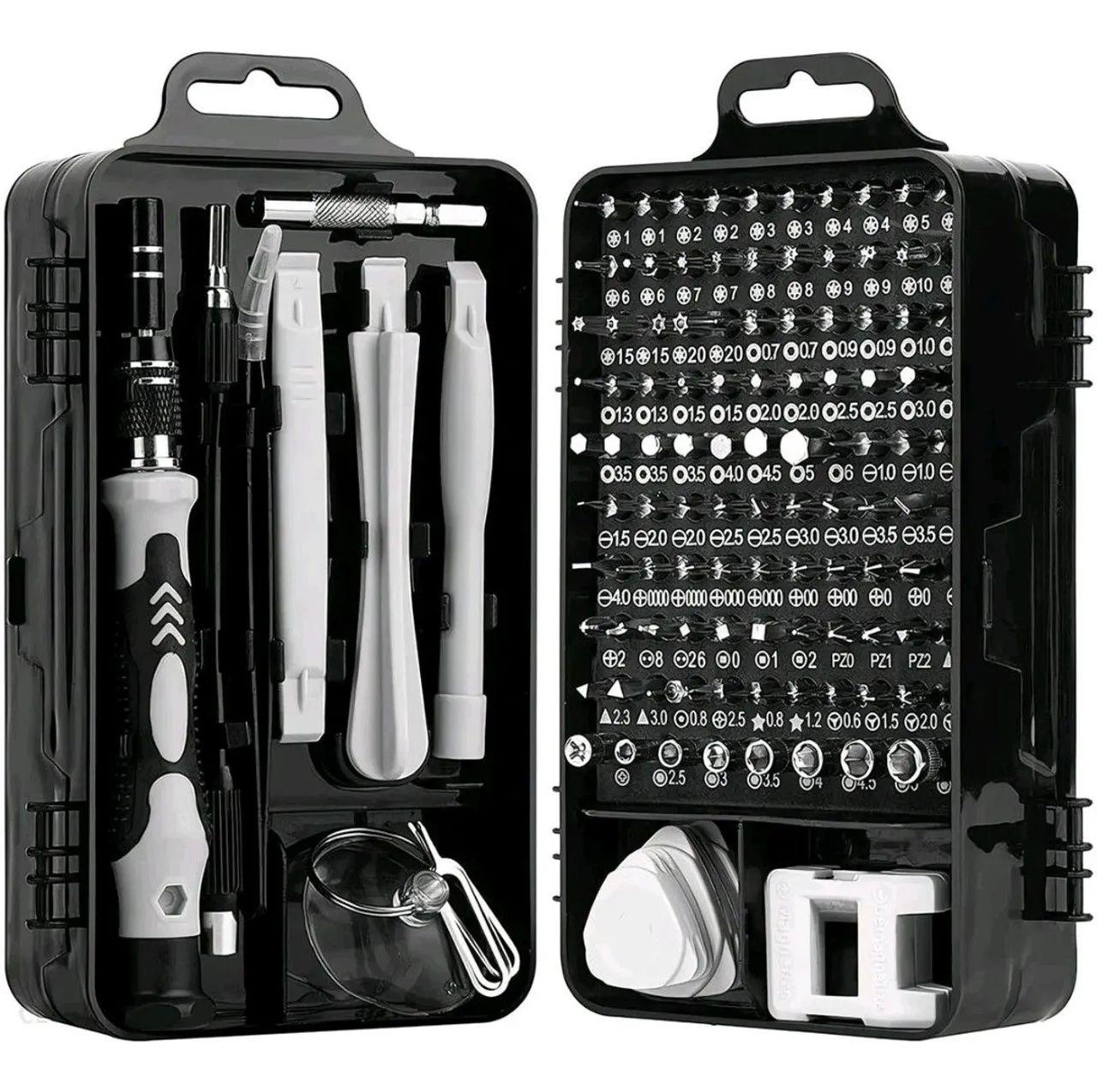 Kit ferramenta 115 peças mini para celular, Tablet e  notebooks 