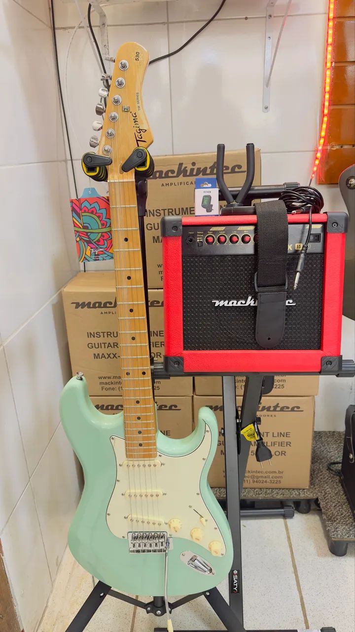 Kit guitarra Tagima TG500 e TG530 - Foto 6